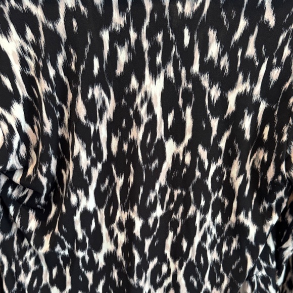 Calvin Klein Black and White Midi Dress - Picture 5 of 5